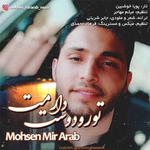دانلود آهنگ محسن میر عرب تو رو دوست دارمت با کیفیت 320